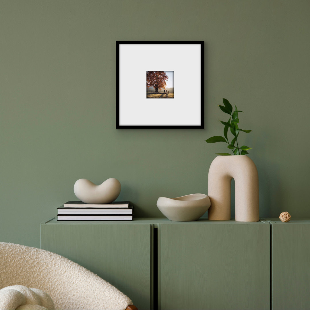 Picture Frame with Oversized Mat - Gallery-Style Frames for Photos or Artwork - Multiple Sizes